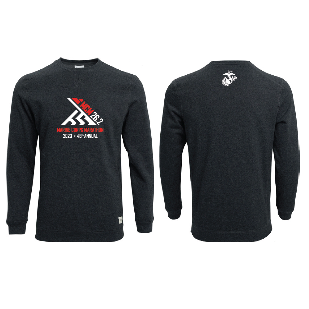 Recover-Recover MCM Logo Sweatshirt-Charcoal-Pacers Running