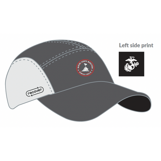 Recover-Recover MCM War Memorial Runner Hat-Dark Gray-Pacers Running