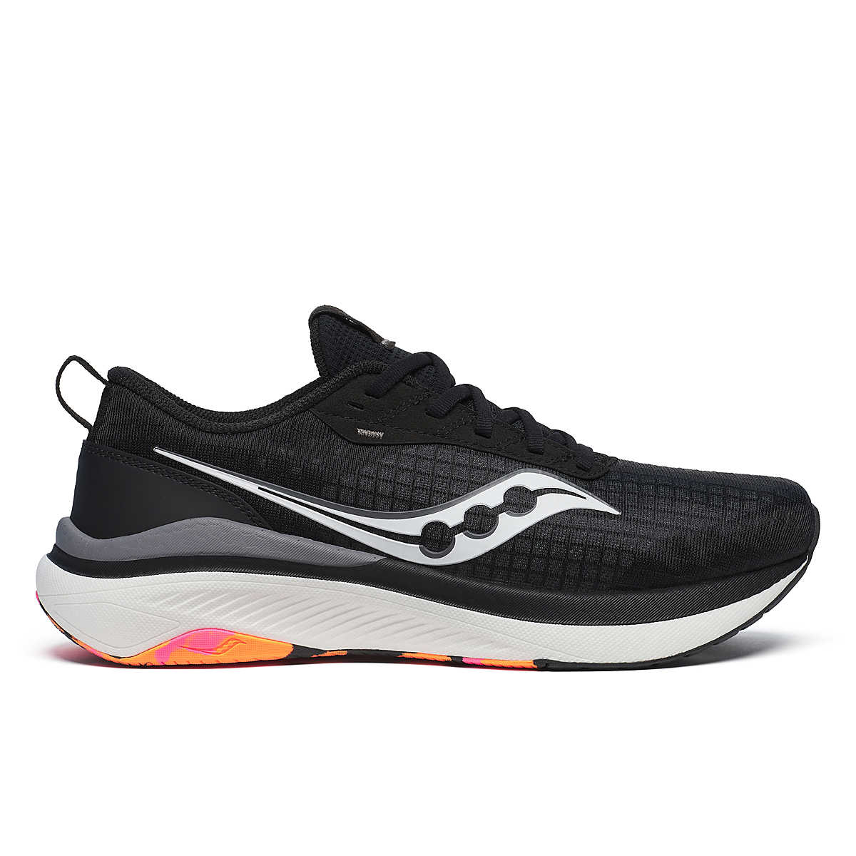 Women's Saucony Freedom Crossport, Black/Vizi, 11 B Medium