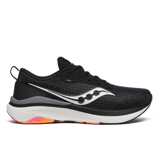 Women's Saucony Freedom Crossport, Black/Vizi, 11 B Medium