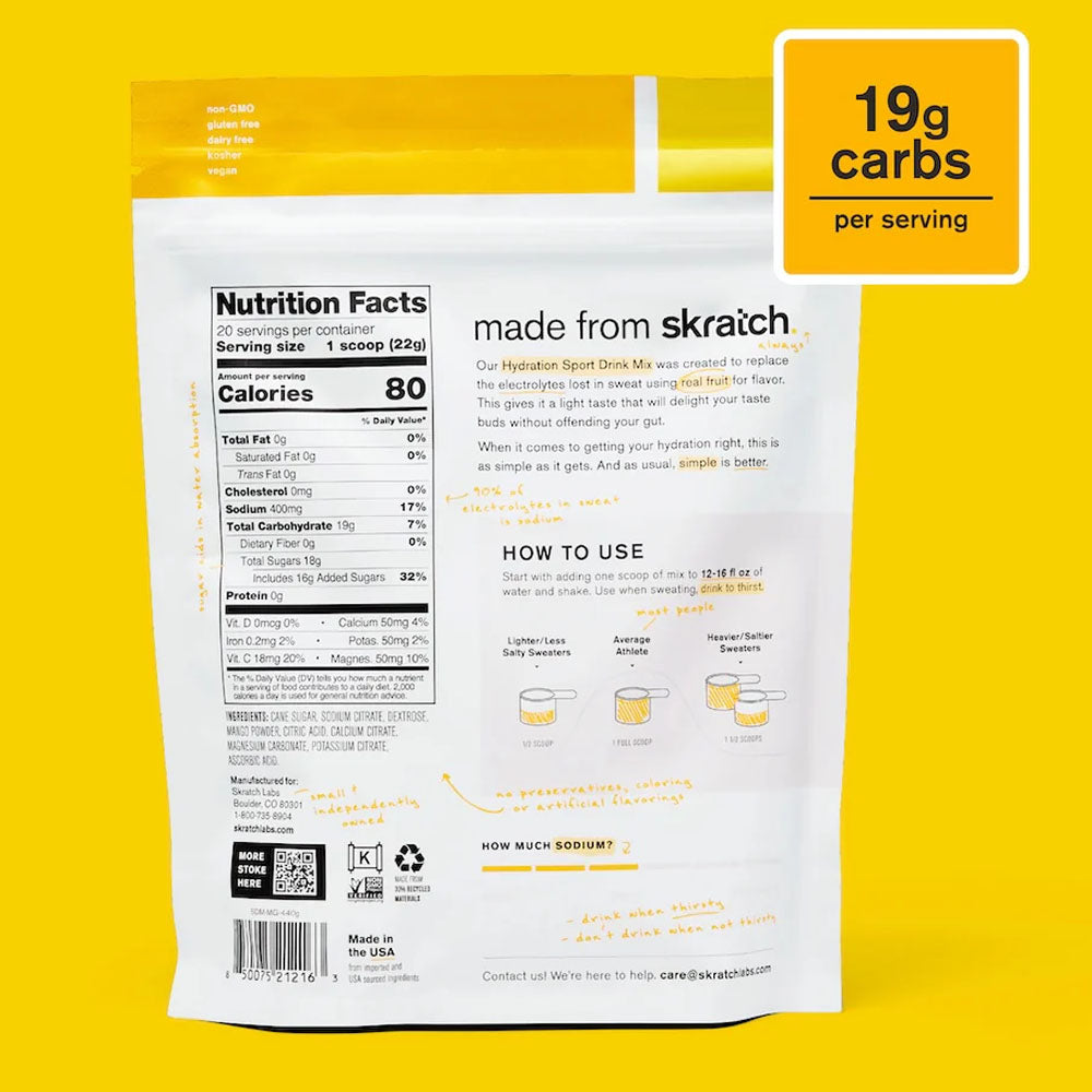Skratch Labs Hydration Sport Drink Mix