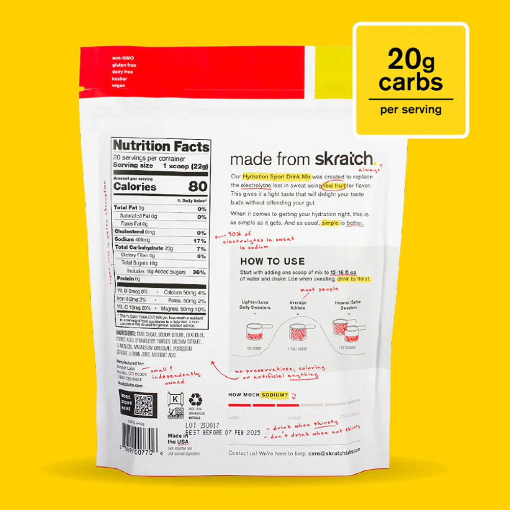 Skratch Labs Hydration Sport Drink Mix