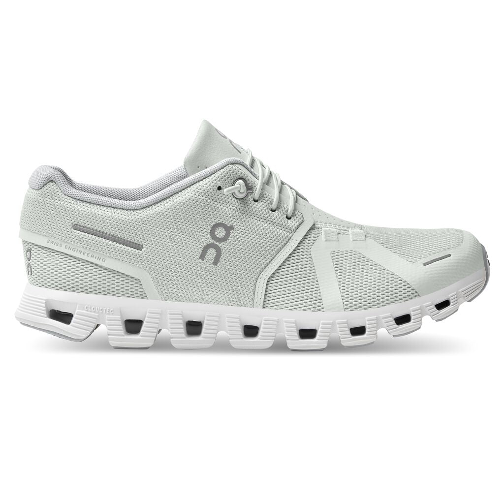 Women's On Cloud 5, Ice/White, 10 B Medium