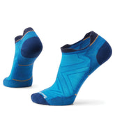Smartwool-Smartwool Run Zero Cushion Low Ankle Socks-Laguna Blue-Pacers Running