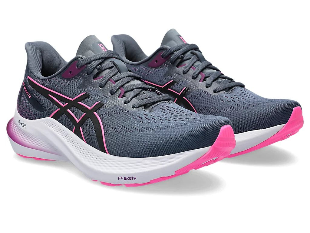 Women's ASICS GT-2000 12 - Tarmac / Black - Pacers Running