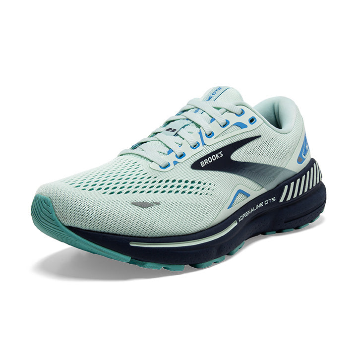 Women s Brooks Adrenaline GTS 23 Blue Glass Nile Blue Marina Pacers Running