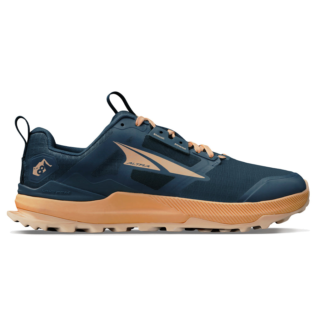 Altra-Women's Altra Lone Peak 8-Navy/Coral-Pacers Running