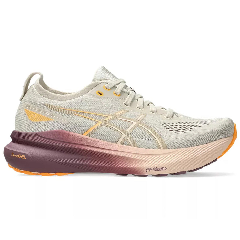 Women's Asics Gel-Kayano 31, Oatmeal/Pearl Pink, 6 B Medium