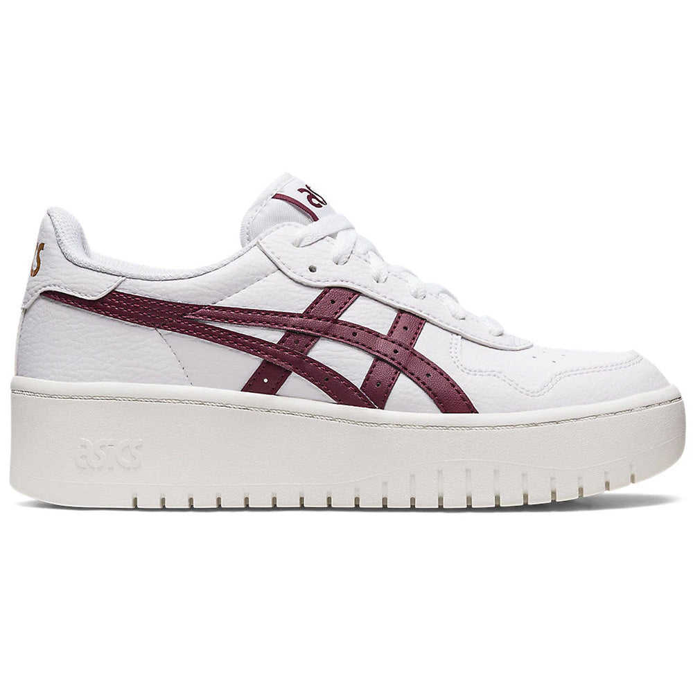 Women's Asics Japan S Pf, White/Deep Mars, 10.5 B Medium