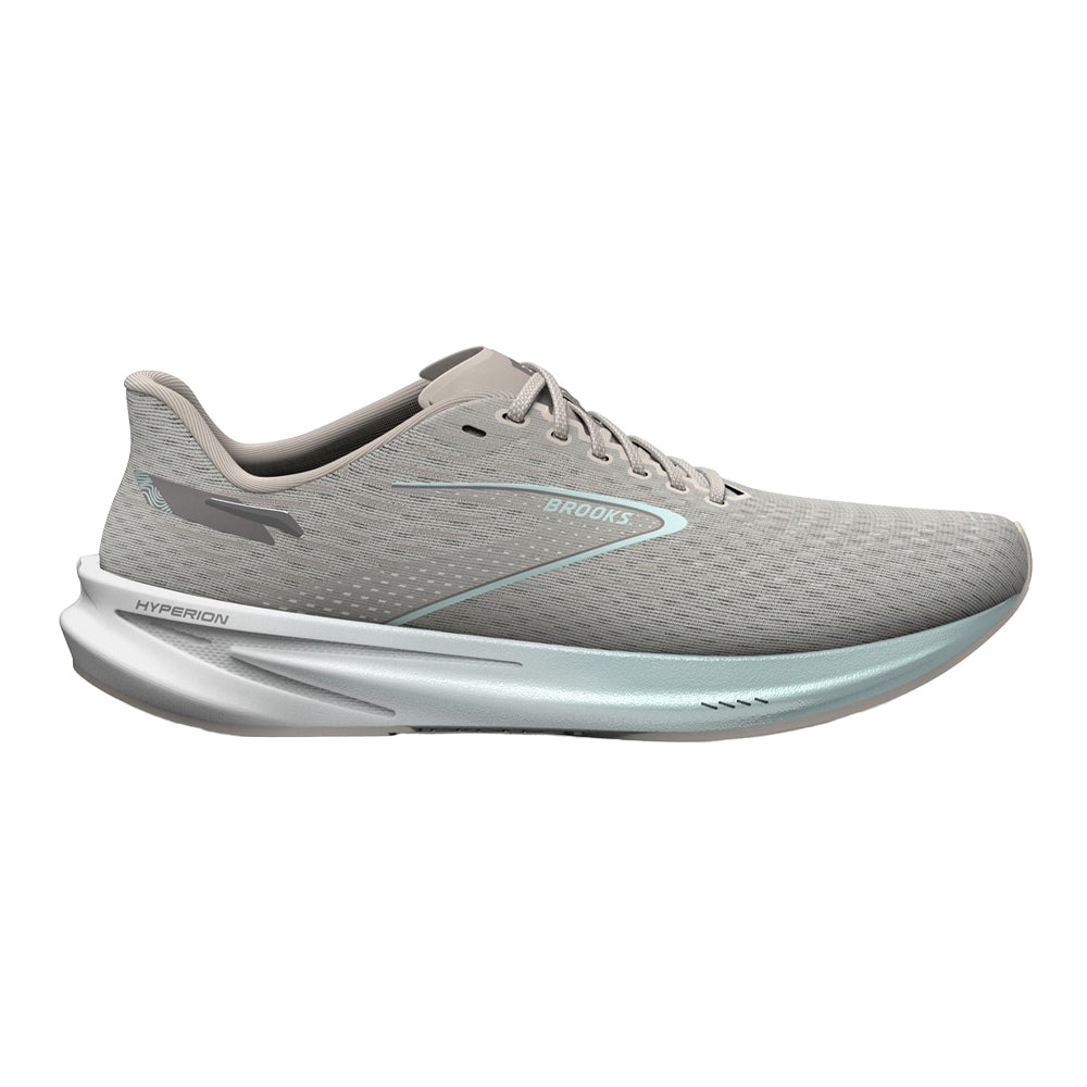 Brooks-Women's Brooks Hyperion-Crystal Grey/Blue Glass/White-Pacers Running