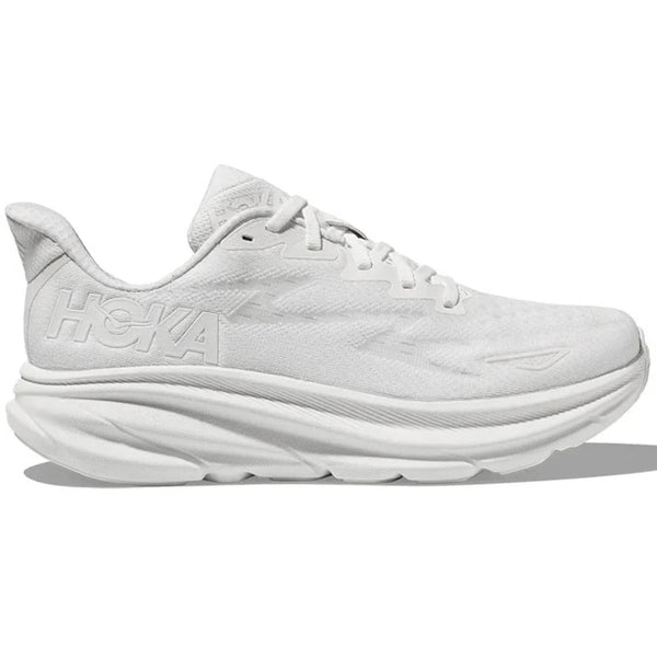 Beautiful HOKA White Running Shoes size 9 barely worn. No low Offers Please. HOKA Bondi 9 Men main image 3