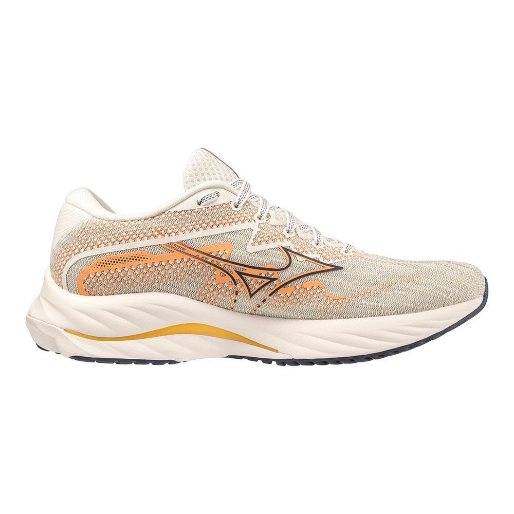 Mizuno-Women's Mizuno Wave Rider 27-Snow White-Nightshadow Blue-Pacers Running