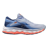 Mizuno-Women's Mizuno Wave Sky 7-Blue Heron-Silver-Pacers Running