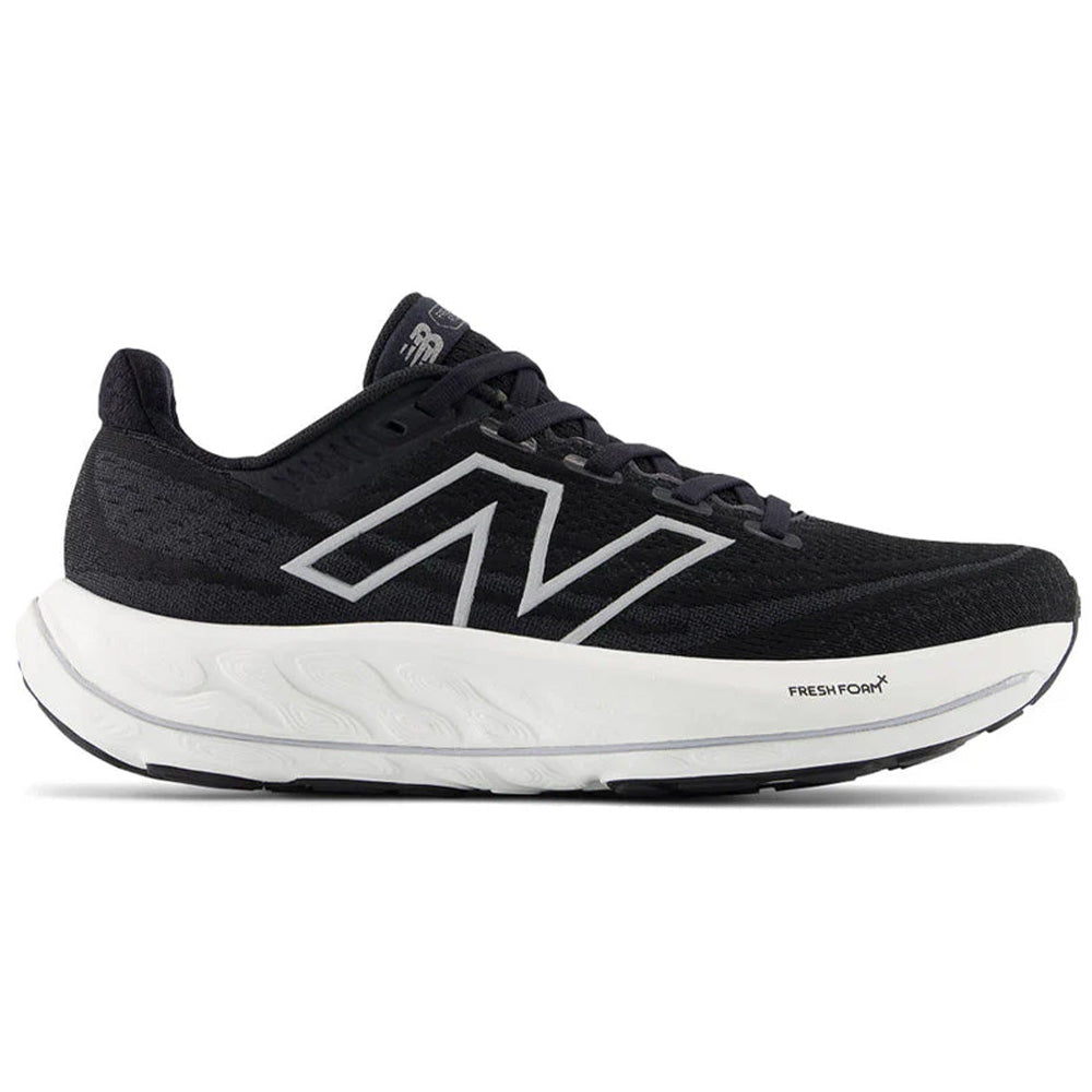 Women's New Balance Fresh Foam Vongo v6, Black/White, 10.5 2E Extra Wide