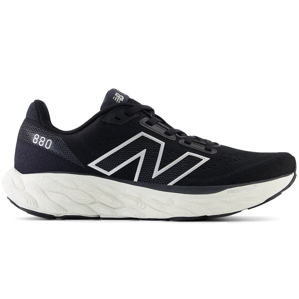 Women's New Balance Fresh Foam X 880v14, Black/Sea Salt, 7.5 D Wide