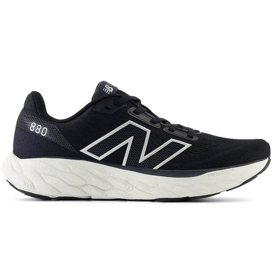 Women's New Balance Fresh Foam X 880v14, Black/Sea Salt, 7.5 D Wide
