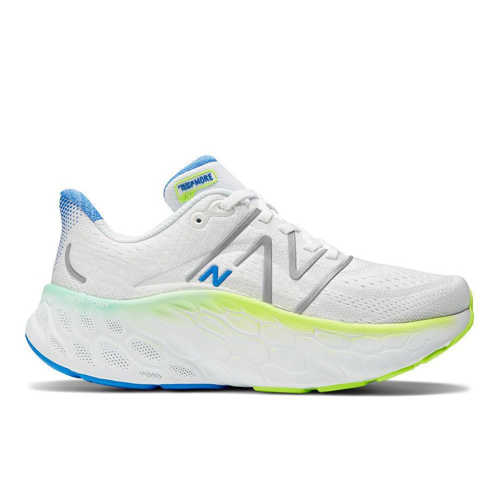Women's New Balance Fresh Foam X More v4, White, 5 B Medium