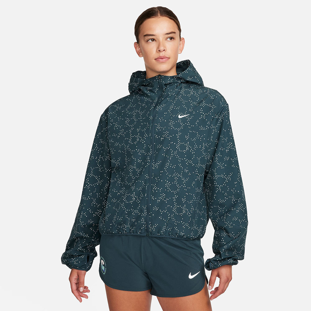Nike-Women's Nike Dri-FIT-Deep Jungle/Reflective Silv-Pacers Running