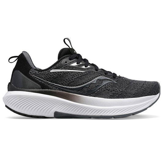 Women's Saucony Echelon 9, Black/White, 5.5 2E Extra Wide