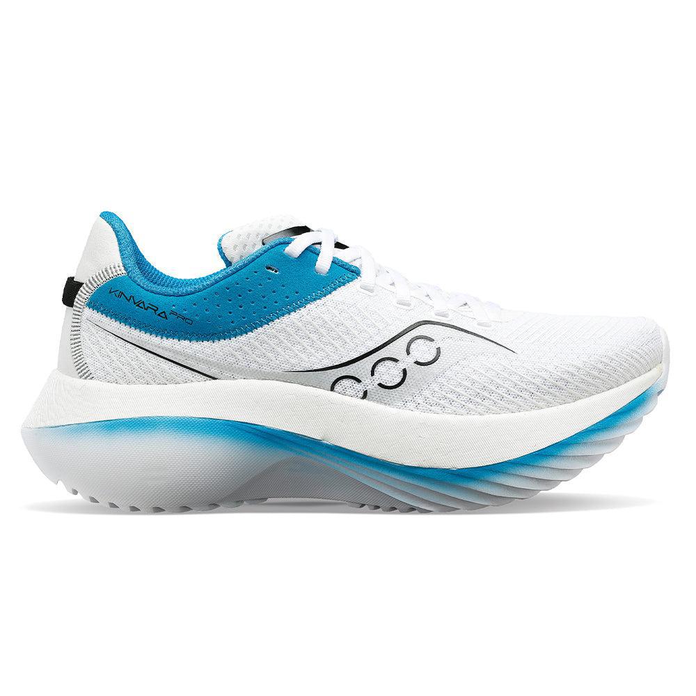 Saucony-Women's Saucony Kinvara Pro-White/Ink-Pacers Running