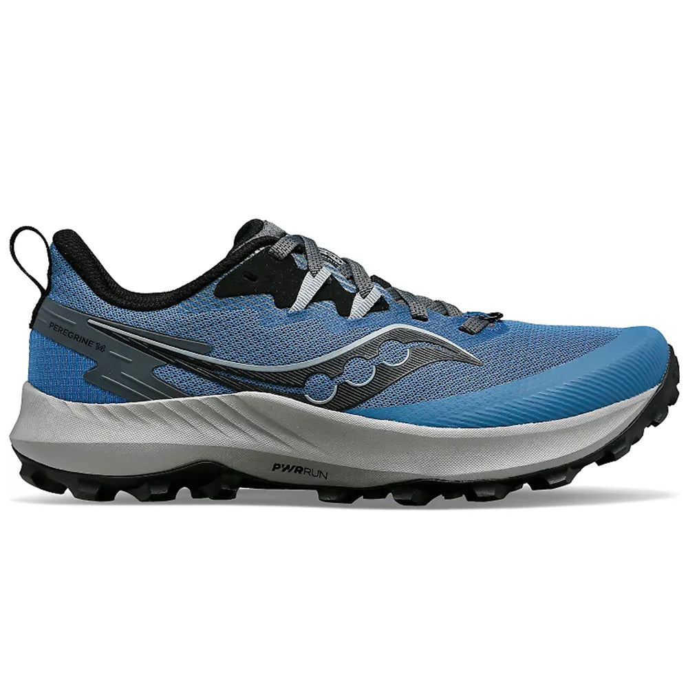 Women's Saucony Peregrine 14, Astro/Carbon, 7 B Medium