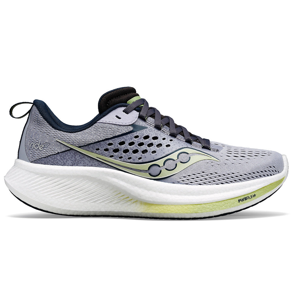 Women's Saucony Ride 17, Iris/Navy, 11 B Medium