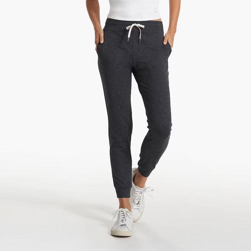 Vuori-Women's Vuori Performance Jogger-Charcoal Heather-Pacers Running