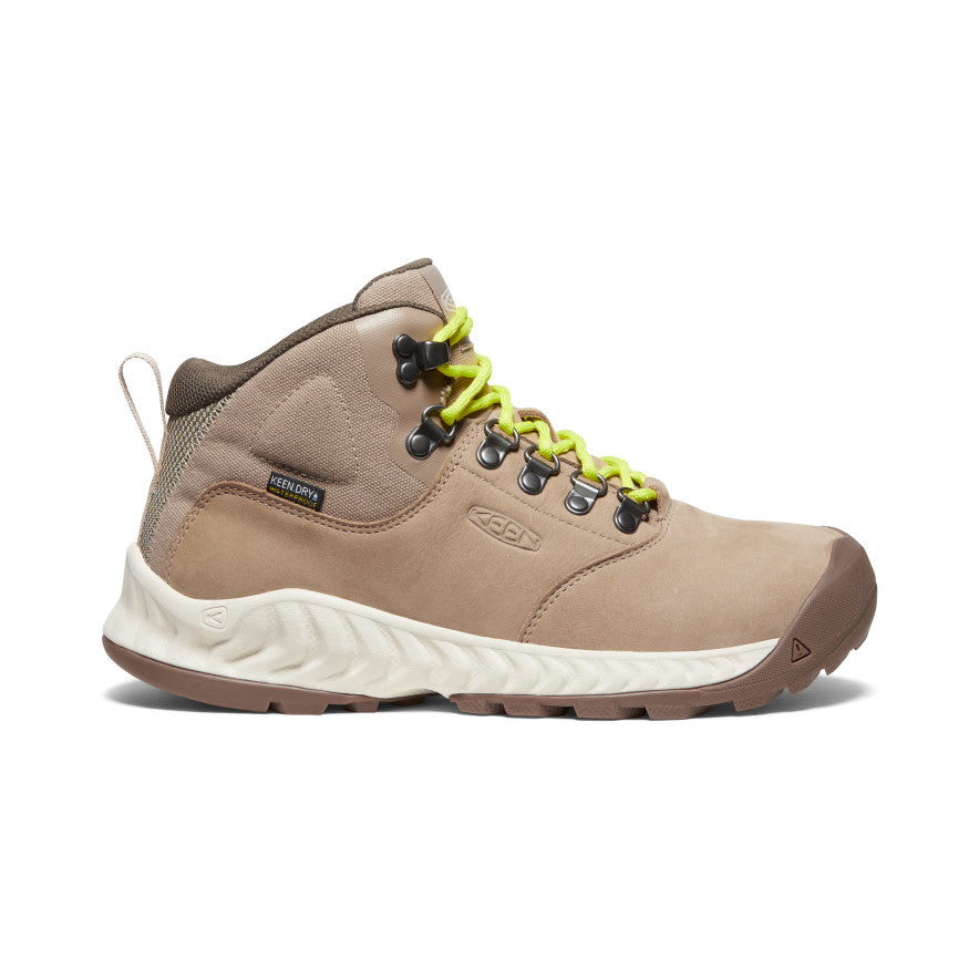Women's Keen Nxis Explorer Mid WP, Safari/Birch, 7 B Medium