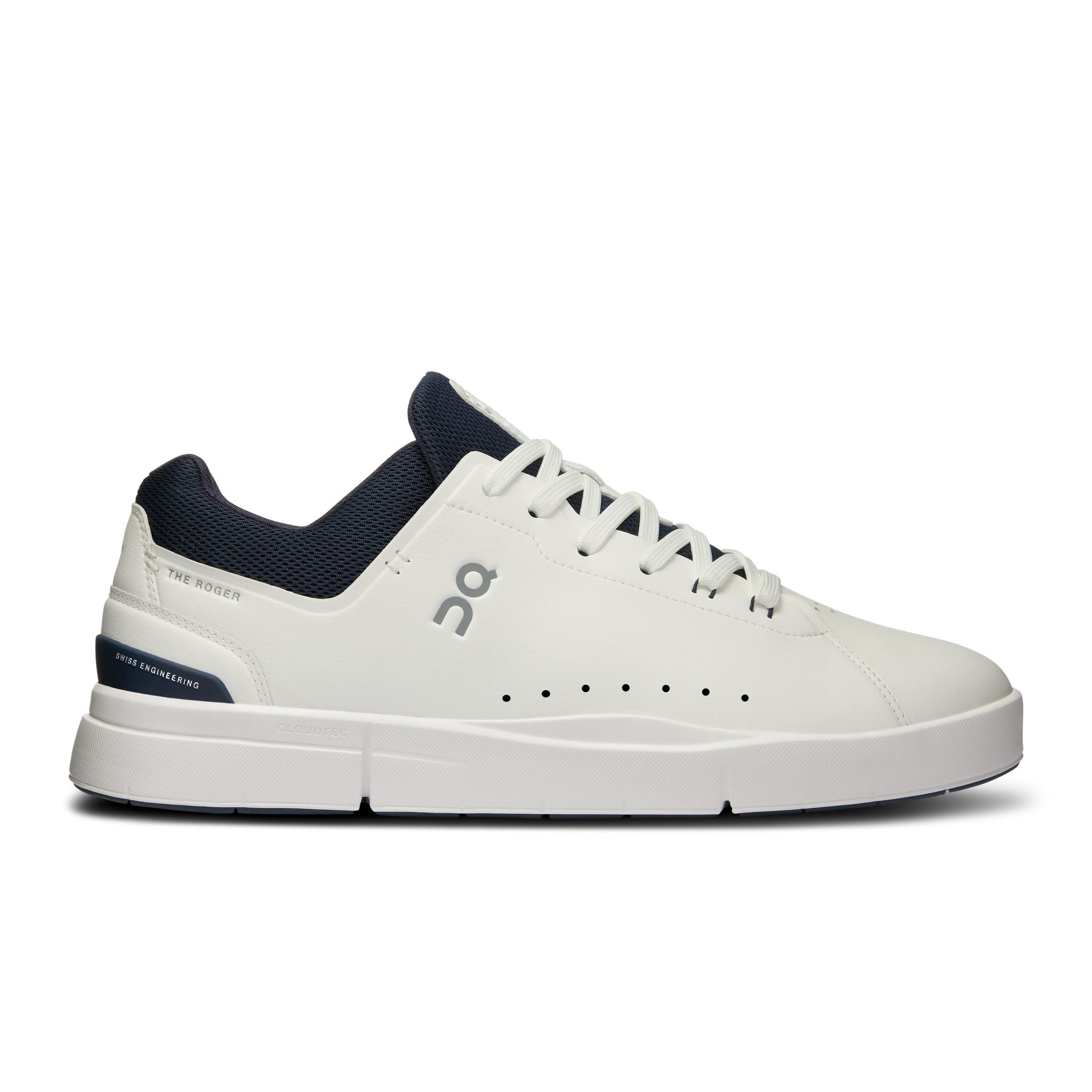 Men's On The Roger Advantage 2, White/Midnight, 12 D Medium