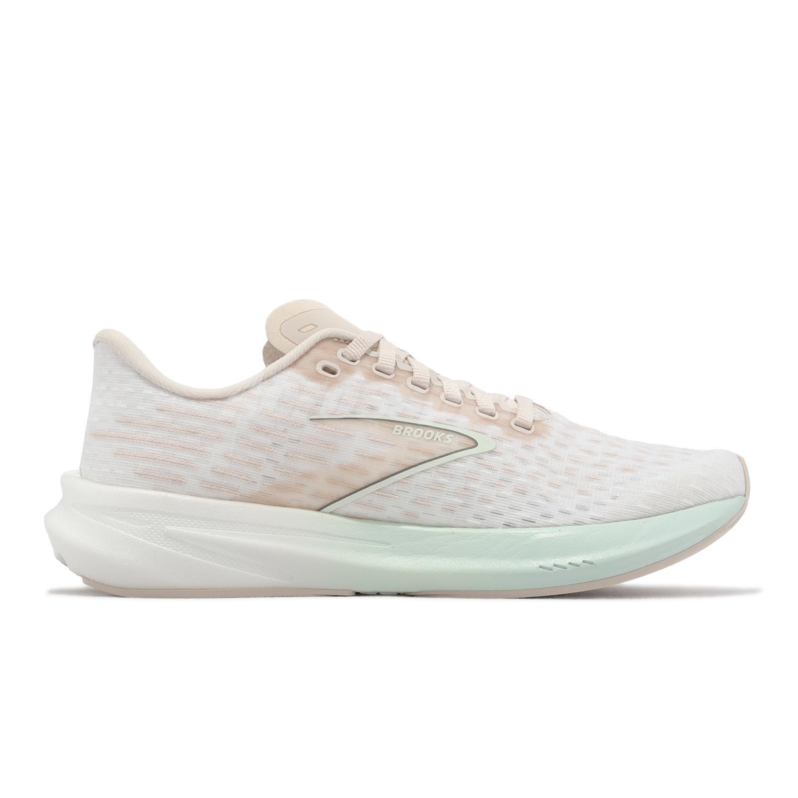 Women's Brooks Hyperion, Crystal Grey/Blue Glass/White, 10 B Medium