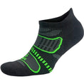 Load image into Gallery viewer, Balega-Balega Ultra Light No Show-Black/Lime-Pacers Running
