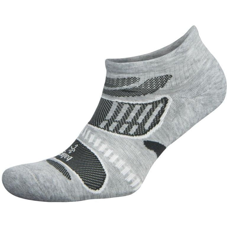 Balega-Balega Ultra Light No Show-Grey/White-Pacers Running