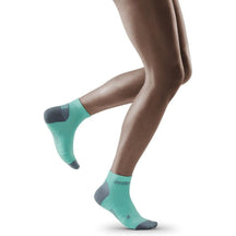 CEP-CEP Women's Low Cut Compression Socks 3.0-Ice/Grey-Pacers Running