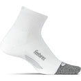 Load image into Gallery viewer, Feetures-Feetures Elite Light Cushion Quarter Length-White-Pacers Running
