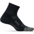 Load image into Gallery viewer, Feetures-Feetures Elite Light Cushion Quarter Length-Black-Pacers Running
