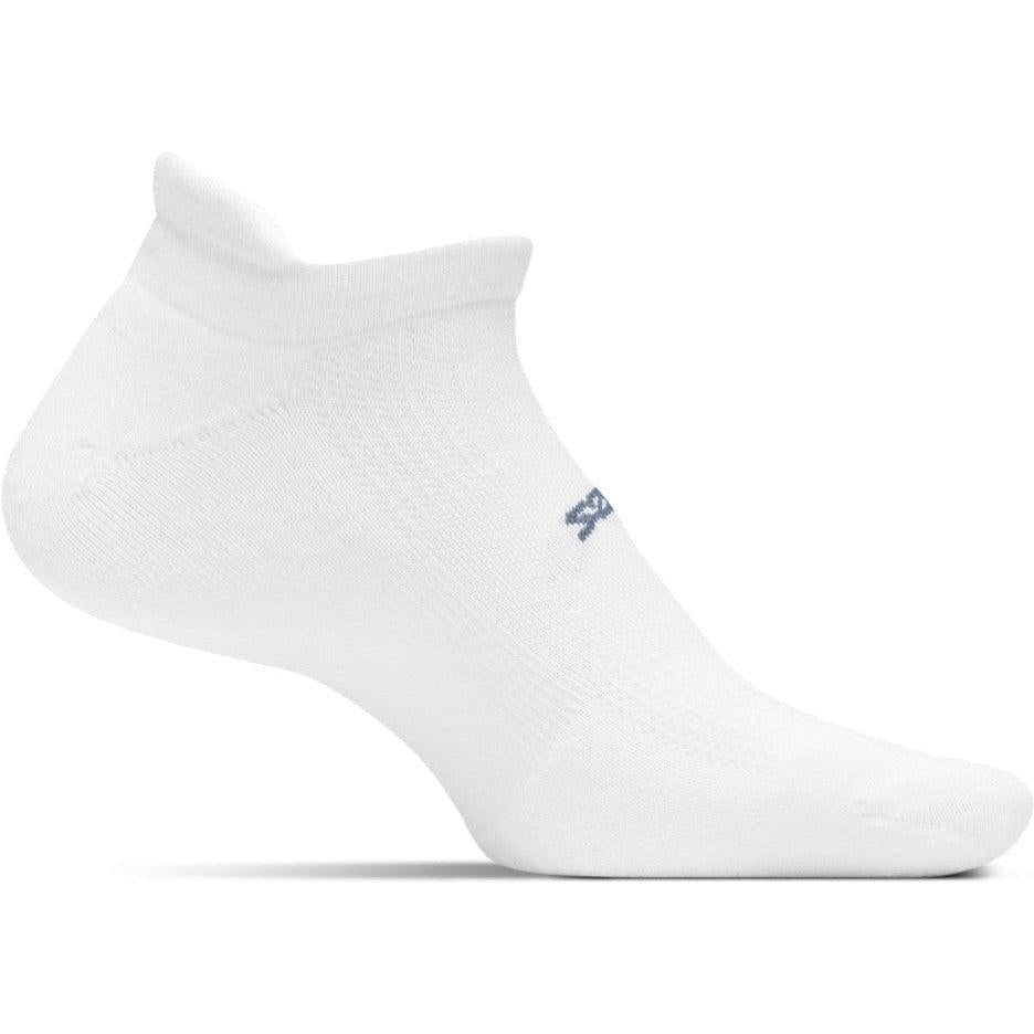 Feetures-Feetures High Performance Cushion No Show Tab-White-Pacers Running