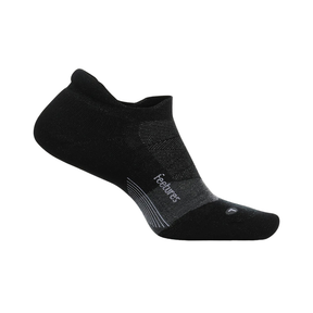 Feetures-Feetures Merino 10 Cushion No Show Tab-Charcoal-Pacers Running