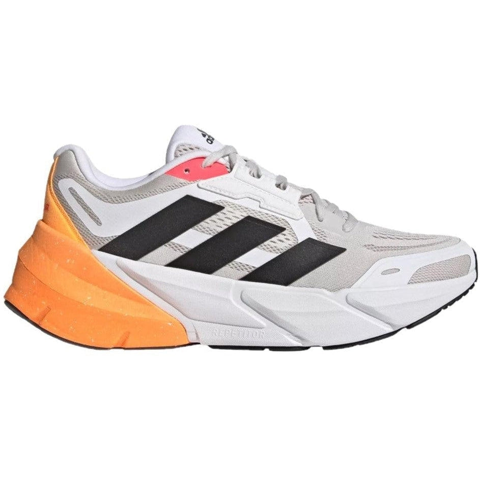 Adidas-Men's Adidas Adistar-Grey One/Carbon/Flash Orange-Pacers Running