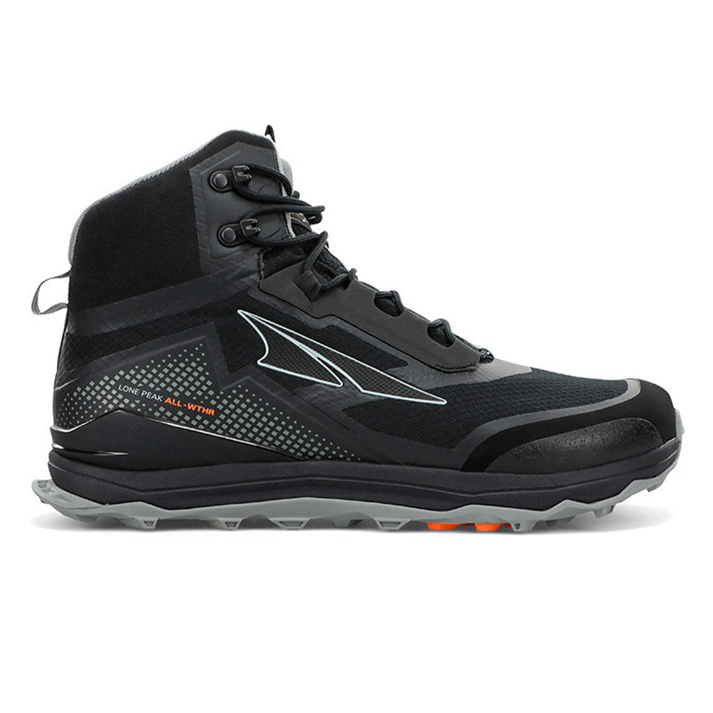 Altra-Men's Altra Lone Peak All-WTHR Mid-Black-Pacers Running