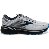 Brooks-Men's Brooks Adrenaline GTS 22-Oyster/India Ink/Blue-Pacers Running
