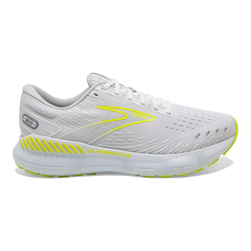 Brooks-Men's Brooks Glycerin GTS 20-White/Nightlife-Pacers Running