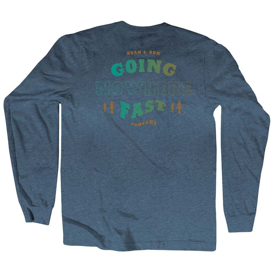 Roam and Run-Men's Going Nowhere Fast Long Sleeve-Pacers Running