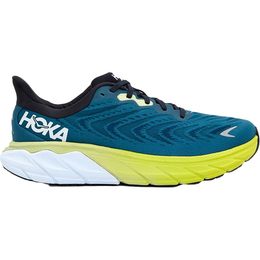 HOKA ONE ONE-Men's HOKA ONE ONE Arahi 6-Blue Graphite/Blue Coral-Pacers Running