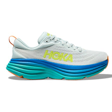 HOKA ONE ONE-Men's HOKA ONE ONE Bondi 8-Ice Flow/Bit Of Blue-Pacers Running