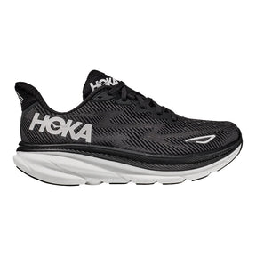 HOKA ONE ONE-Men's HOKA ONE ONE Clifton 9-Black/White-Pacers Running