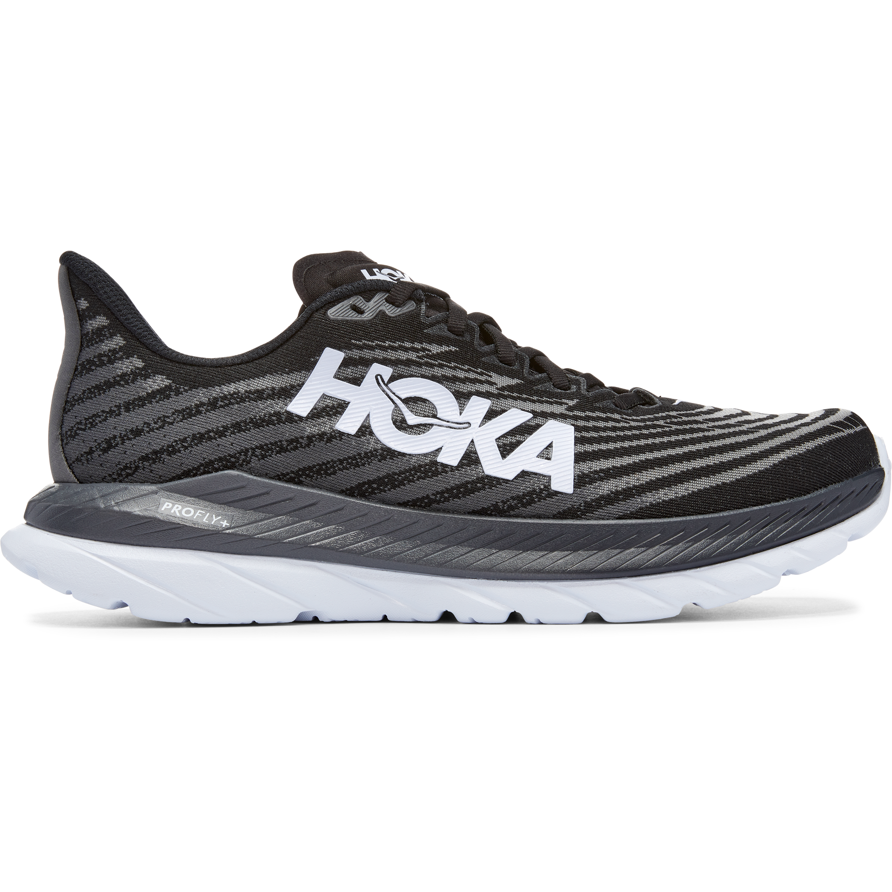 HOKA ONE ONE-Men's HOKA ONE ONE Mach 5-Black/Castlerock-Pacers Running