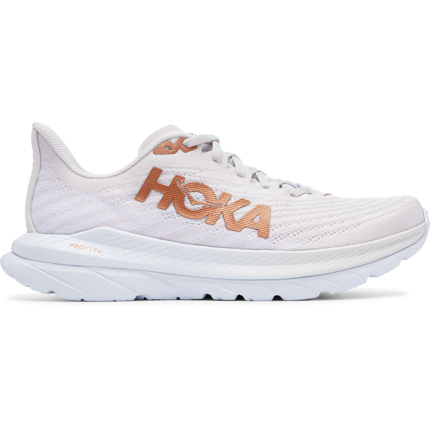 HOKA ONE ONE-Men's HOKA ONE ONE Mach 5-White/Copper-Pacers Running