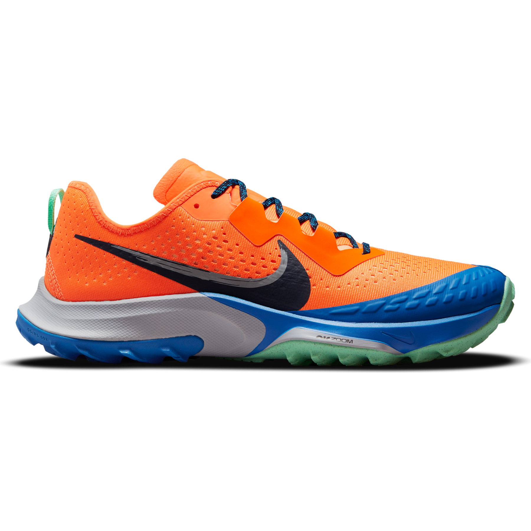 Nike-Men's Nike Air Zoom Terra Kiger 7-Total Orange/Obsidian-Signal Blue-Pacers Running