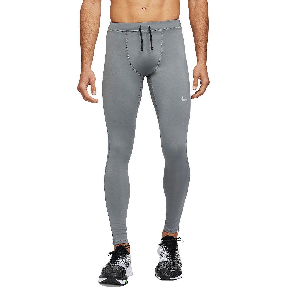 Nike Men's Repel Challenger Tight Running Pants Black Reflective. New.  Men's L