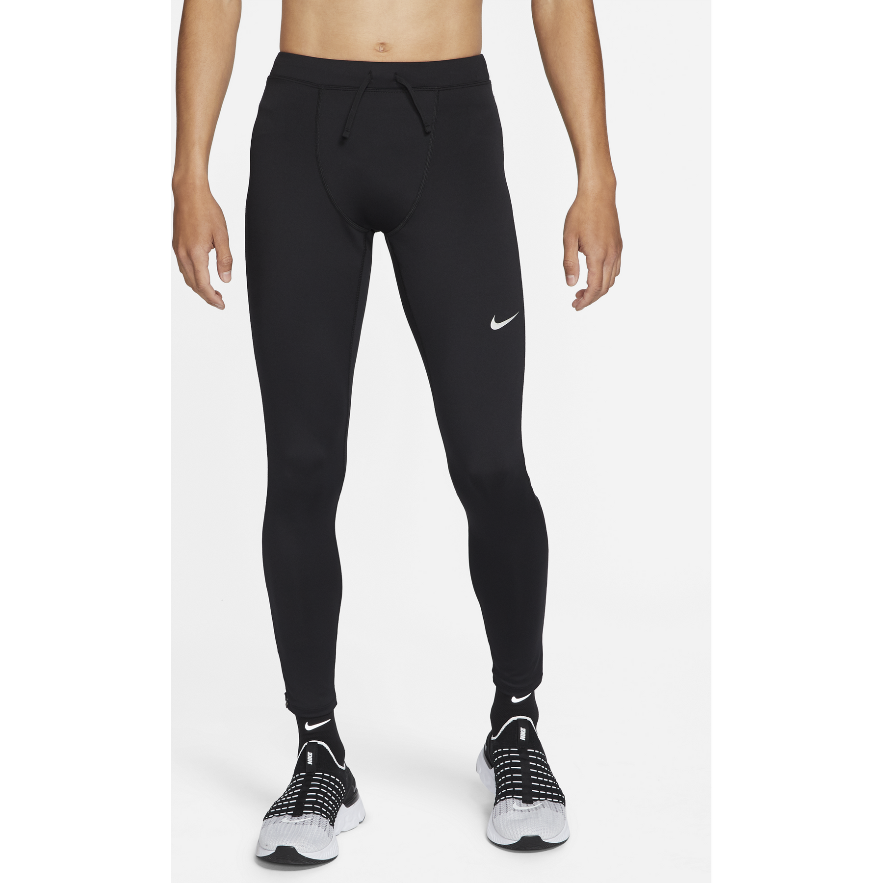 Nike Men's Half Running Tights Polyester/Spandex Blend Power Race